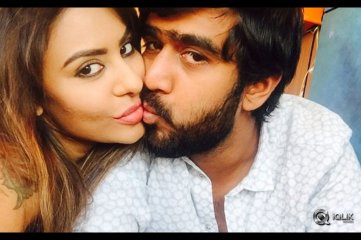 Sri Reddy and Abhiram Daggubati Leaked Pics